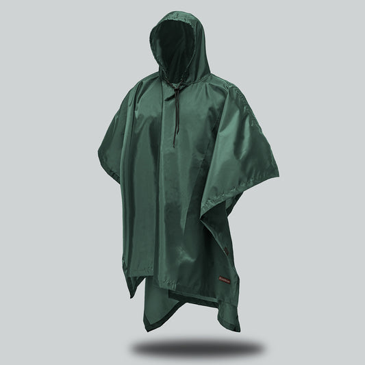Ruggedwear Waterproof Poncho - Green