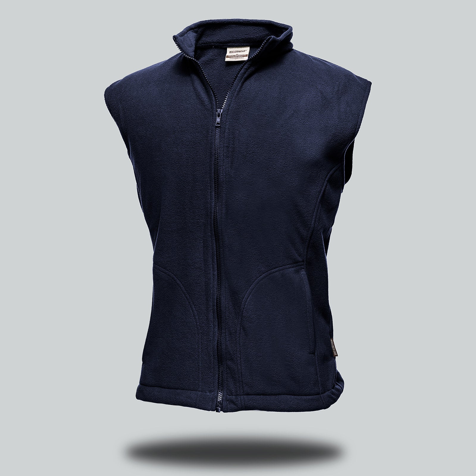 Ruggedwear 249-Kei-Fleece-Mens-Polar-Waistcoat-Navy