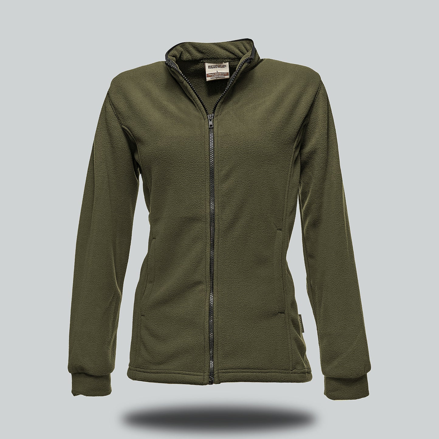 Ruggedwear 419-Kingfisher-Fleece-Lds-Jck-Olive