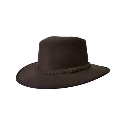 Leather Broad Brim Hats