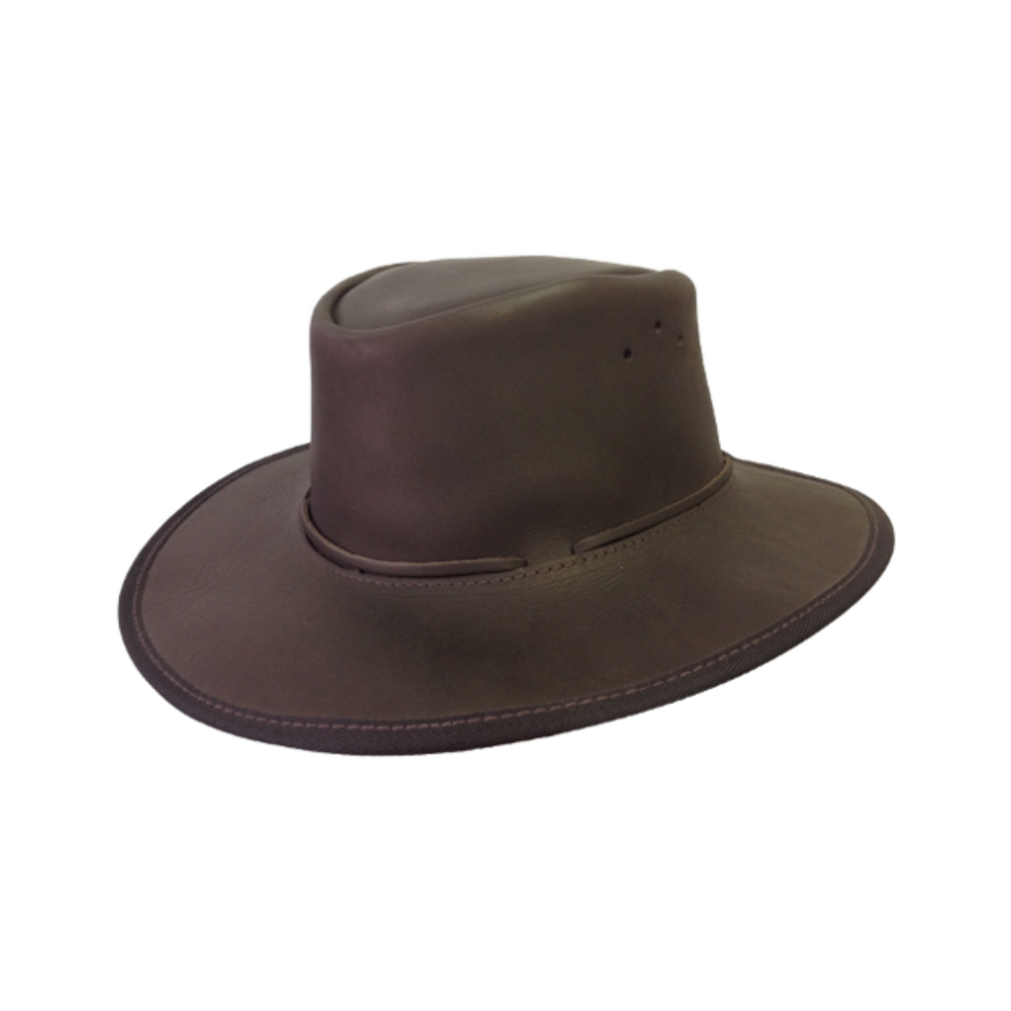 Leather Broad Brim Hats