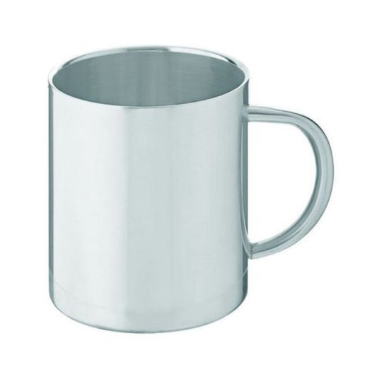 Stainless Steel Double Wall Coffee Mug 300ml