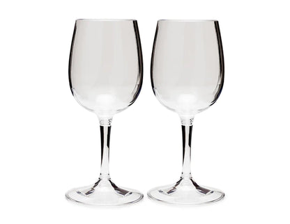 Nesting White Wine Glass Set