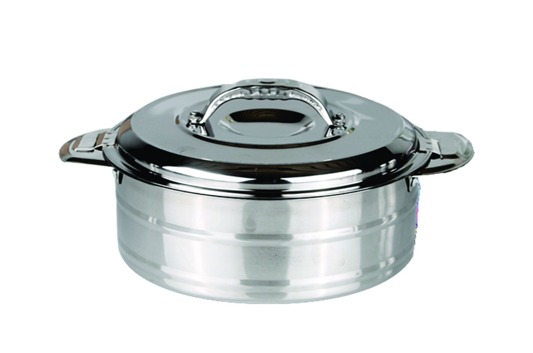 Stainless Steel Double Walled Hot Pot - 4L