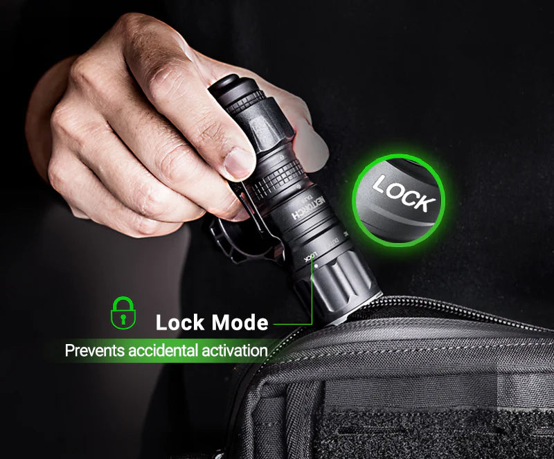 Nextorch TA20 1000LUM Tri-mode Tactical Torch