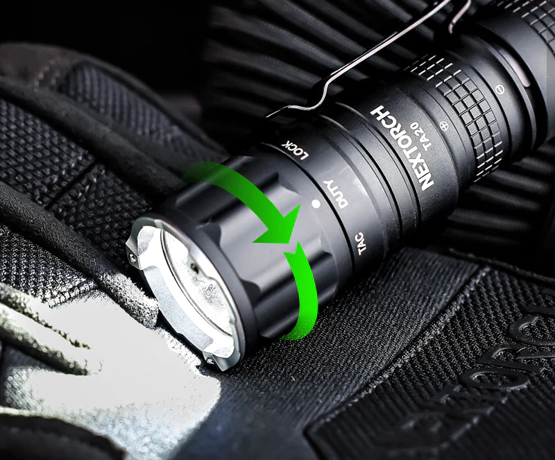 Nextorch TA20 1000LUM Tri-mode Tactical Torch