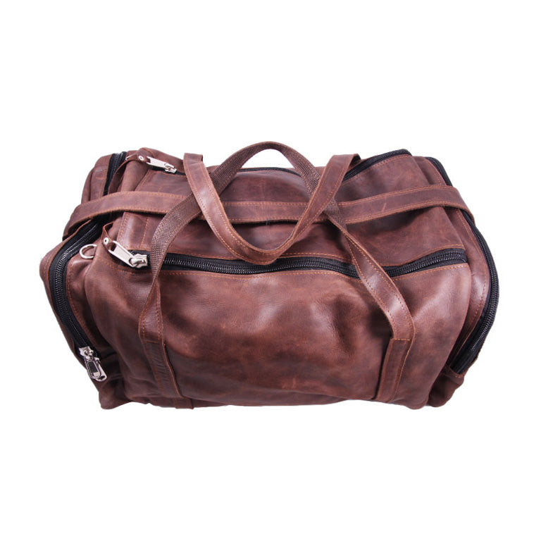 Jacques Leather Travel Bag