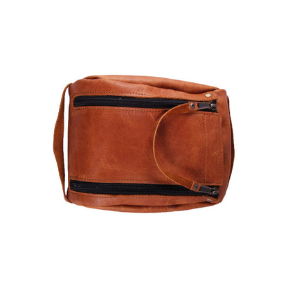 Leather Toiletry Bag - Large