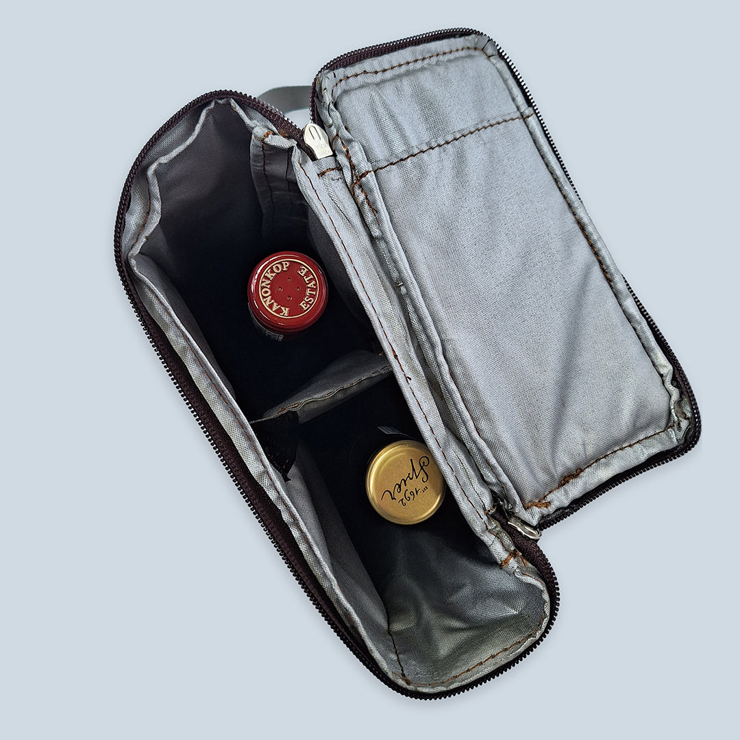 Canvas Wine Bag - 2 Bottle